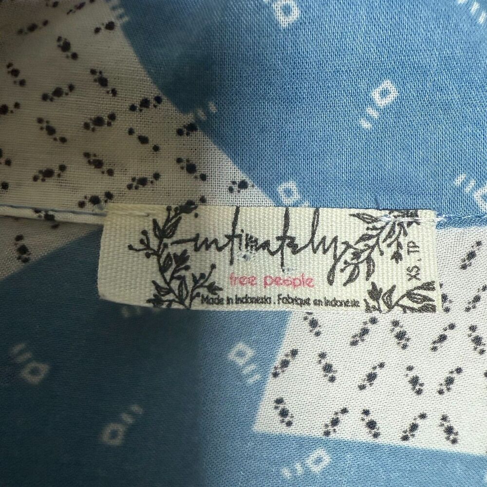 Intimately Free People Patchwork Tunic Top Blouse… - image 5